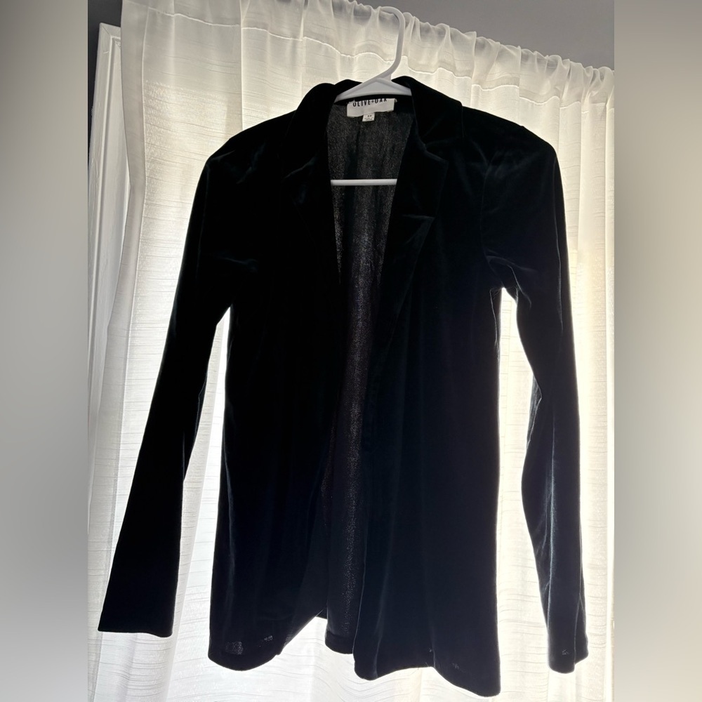 Women’s Olive‎ + Oak XS velvet blazer